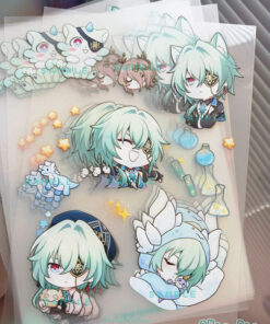 Honkai Star Rail : Sticker Sheet : "Anaxa"