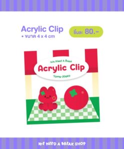 【PRE-ORDER】Toma Neko - Acrylic Clip (shipment within July)