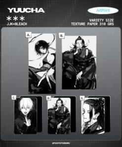 【PRE-ORDER】Jujutsu Kaisen & Bleach | Art Print (Shipment within August)
