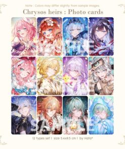 【Pre-Order】Chrysos heirs photo cards (12 types) | Honkai Star Rail (shipment within December)